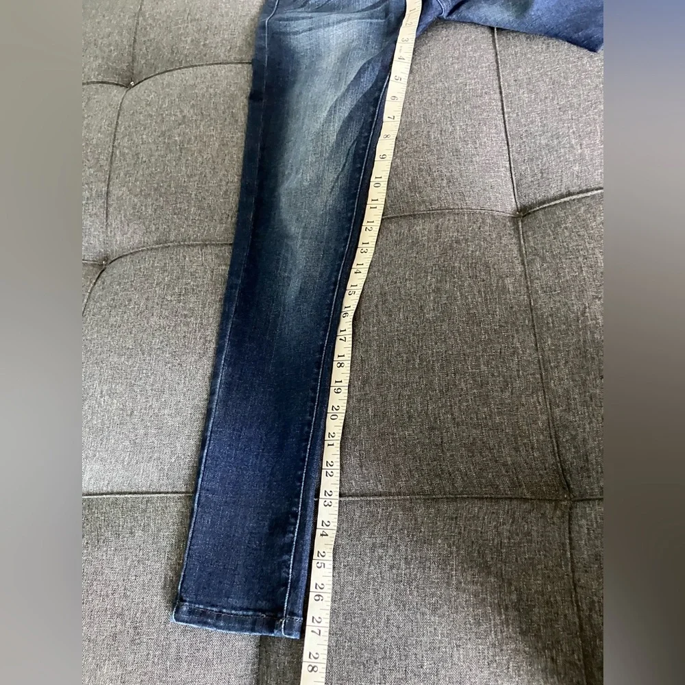 KANCAN Estilo Mid Rise Dark Wash Skinny Jeans Size 25 - Picture 8 of 10